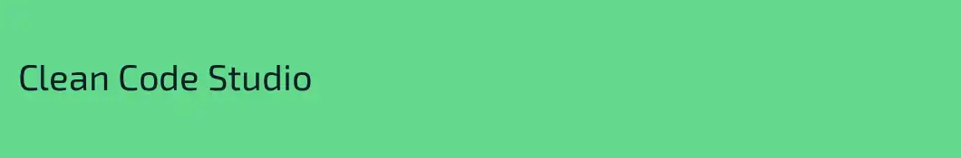 Clean Code Studio